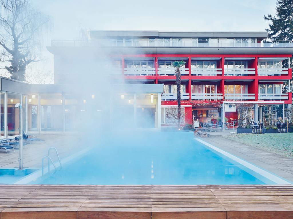 Hotel Eden Im Park Rheinfelden Exterior foto